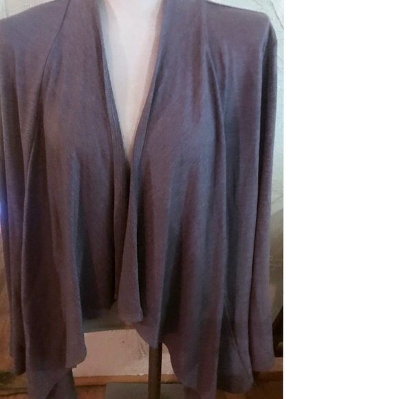 LOGO Lounge Lori Goldstein Gray Blazer Size L - Picture 5 of 6